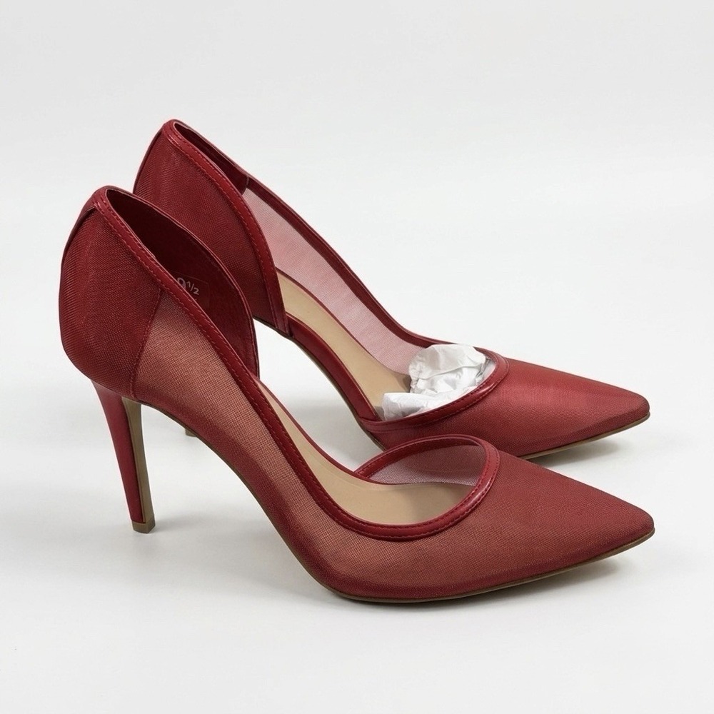 I.N.C.‎ International Concepts Size-9.5M Women's Kenjay d'Orsay Pumps Heels Red